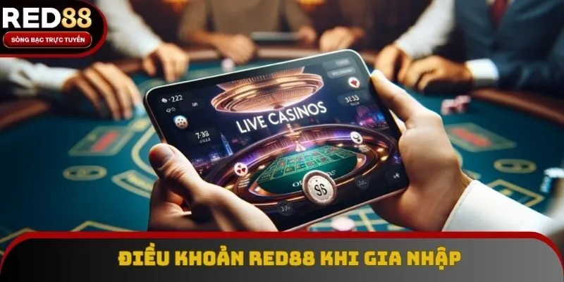 Điều khoản dịch vụ Red88 về mở nick cược