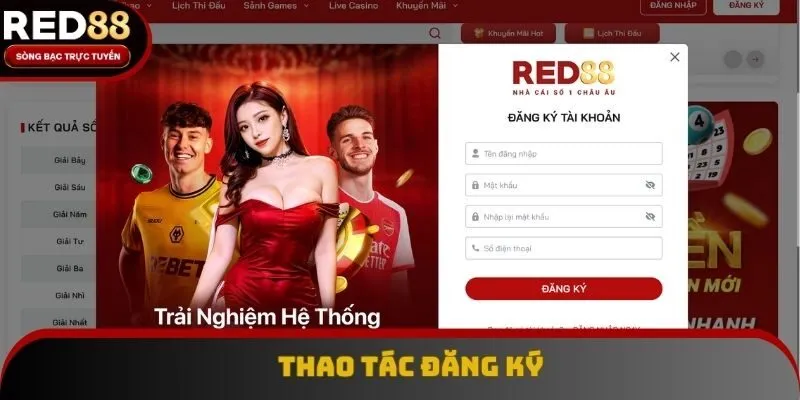 4 bước trở thành người dùng chính thức tại Red88 4 bước trở thành người dùng chính thức tại Red88